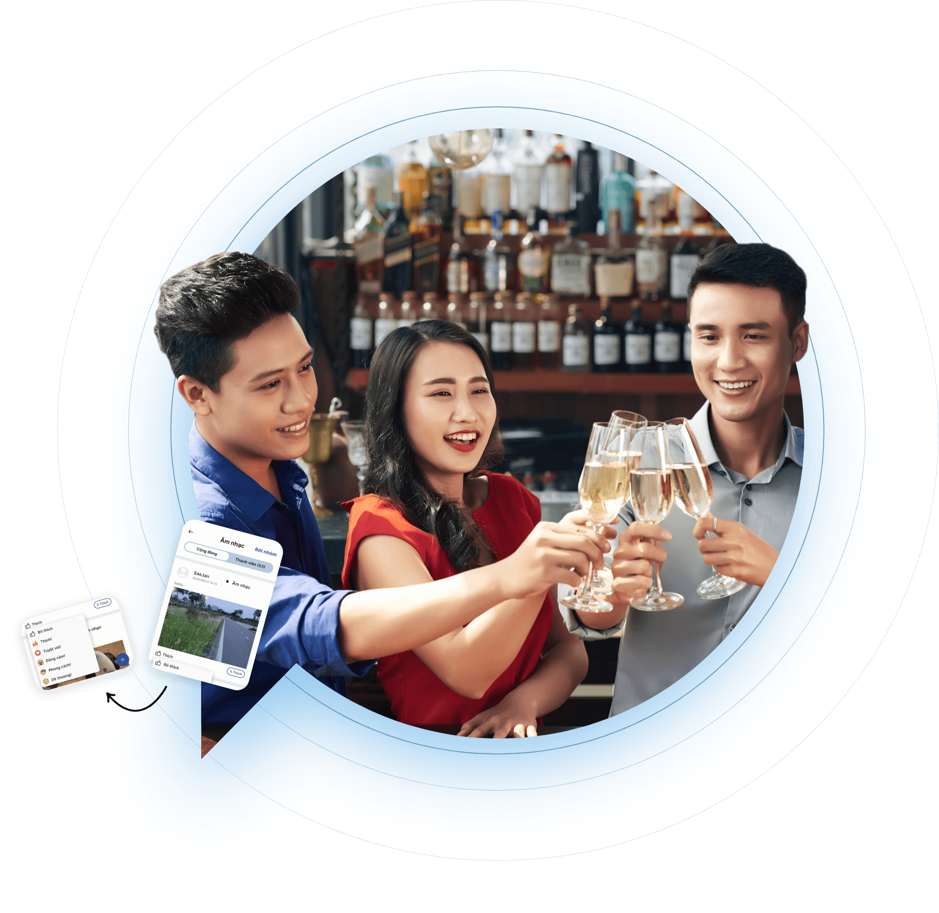 Cùng Premium kết nối cộng đồng bạn bè người Việt Nam